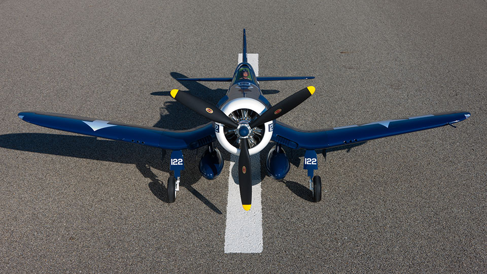 F4U-1D Corsair 60cc ARF by Hangar Scale Models